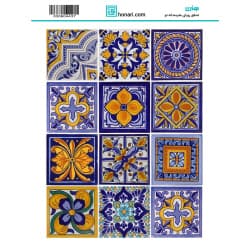 ترانسفر طرح سنتی سایز A3 کد 4437