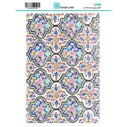 ترانسفر طرح سنتی و گل سایز A3 کد 4441