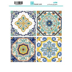 ترانسفر طرح سنتی سایز A3 کد 4461