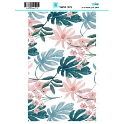 ترانسفر طرح برگ سایز A3 کد 4474