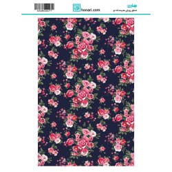 ترانسفر طرح گل سایز A3 کد 4477