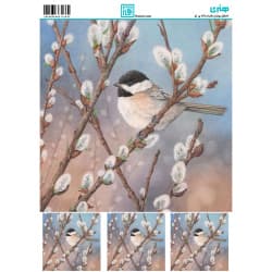 کاغذ دکوپاژ  سایز A4 کد 6135