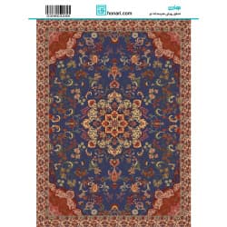 ترانسفر طرح اسلیمی سایز A3 کد 3258