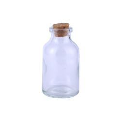 بطری شیشه ای 3*6 cm - بسته 2 عددی