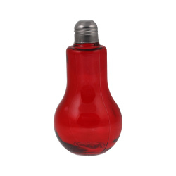 بطری شیشه ای لامپ 14.5*7.5 cm قرمز