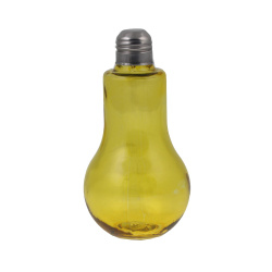 بطری شیشه ای لامپ 14.5*7.5 cm زرد
