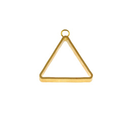 قاب آویز برنجی مثلث 2.5 سانتیمتر