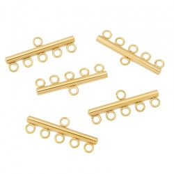 پایه قفل دستبند طلایی
