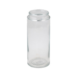 بطری شیشه ای استوانه 14*6 cm 