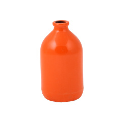 بطری شیشه ای نارنجی 5*9.5 cm