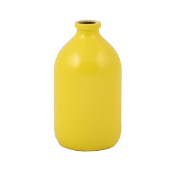 بطری شیشه ای زرد 5*9.5 cm