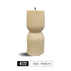 قالب سیلیکونی شمع کد 4172 سایز cm 14*6 