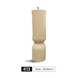 قالب سیلیکونی شمع کد 4173 سایز cm 20*6
