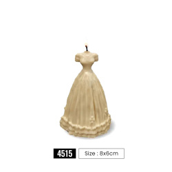 مولد سیلیکونی شمع سورنا پارت کد4515 طرح عروس سایز cm 8*6 