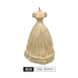مولد سیلیکونی شمع سورنا پارت کد4516 طرح عروس سایز cm 10*7 