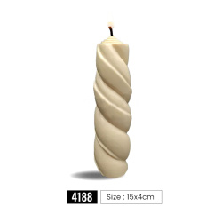 قالب سیلیکونی شمع کد 4188 سایز cm 15*4