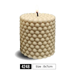 قالب سیلیکونی شمع کد 4248 سایز cm 8*7 