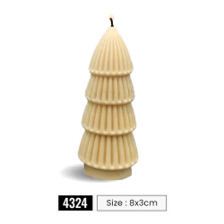 قالب سیلیکونی شمع کد 4324 سایز cm 8*3 