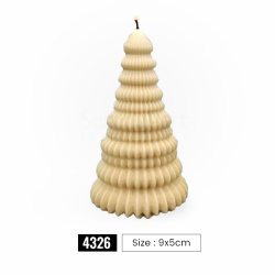 قالب سیلیکونی شمع کد 4326 سایز  cm9*5