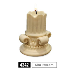 قالب سیلیکونی شمع کد 4342 سایز cm 6*5