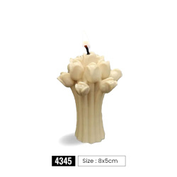 قالب سیلیکونی شمع کد 4345 سایز cm 8*5