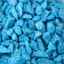 سنگ ژئود آبی کم رنگ (150 گرمی)