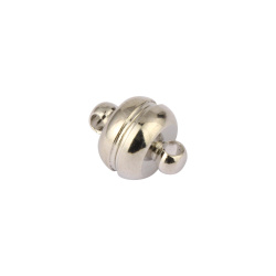 قفل دستبند مگنتی نقره ای7/5*14 mm