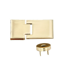 قفل لولایی آهنربایی طلایی 5 cm کد 3671