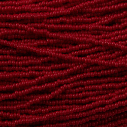 منجوق preciosa قرمز تیره نیمه براق سایز 15