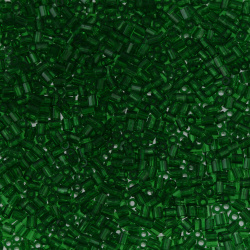 منجوق استوانه ای شفاف سبز تِلا کد 22