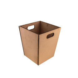 سطل زباله چوبی دسته دار کد 1