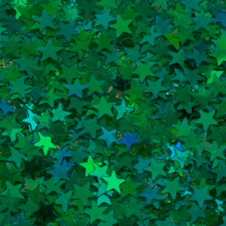 اکلیل ستاره سبز درخشان 5mm