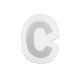 قالب سیلیکونی حرف C
