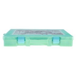 جعبه نخ دمسه سبز آبی 35*22 cm