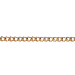 زنجیر استیل طلایی کد 0.8 سایز 2mm