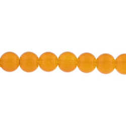 مهره آبرنگی نارنجی  سایز 8mm