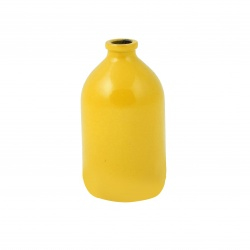 بطری شیشه ای زرد 5*9.5 cm