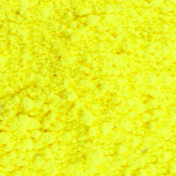 رنگ پودری زرد  فسفری فلورسنت