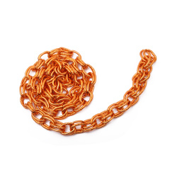زنجیر دو حلقه طلایی