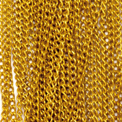 زنجیر آهنی سایز 2.5  طلایی