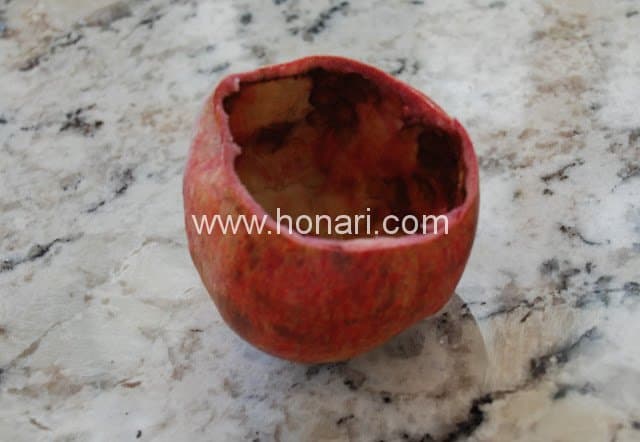 آموزش ساخت شمع شب یلدا طرح انار به سادگی در منزل