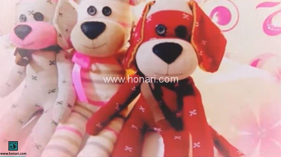 برای خود عروسک سگ مخصوص سال نود و هفت بسازید
