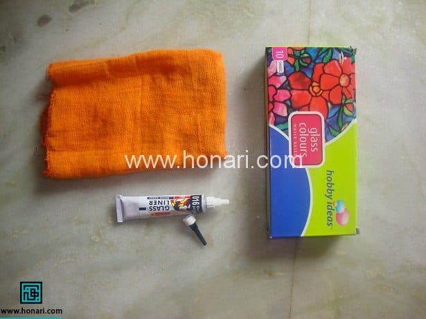 آموزش گام به گام نقاشی بر روی شیشه(ویترای)