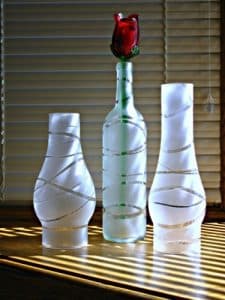 آموزش تزیین ظروف ساده با استفاده از نقاشی روی شیشه