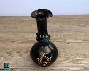 مرحله های آموزش نقاشی روی شیشه طرح اسلیمی