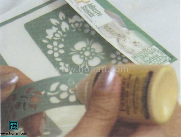 استفاده از بیدوسفر روی شیشه