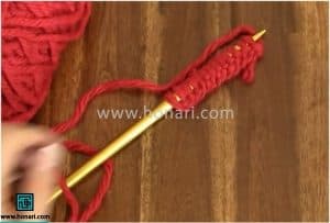 فیلم آموزش بافت توری با دو میل
