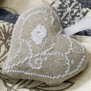 طرح شماره دوزی قلب