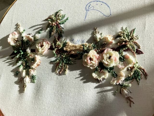 آموزش گلدوزی برزیلی