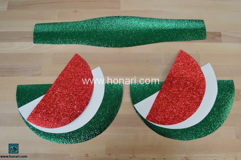 آموزش دوخت کیف هندوانه ای شب یلدا